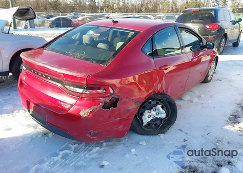 2013 Dodge Dart Aero z USA, uszkodzony, nr VIN 1C3CDFAH0DD204826